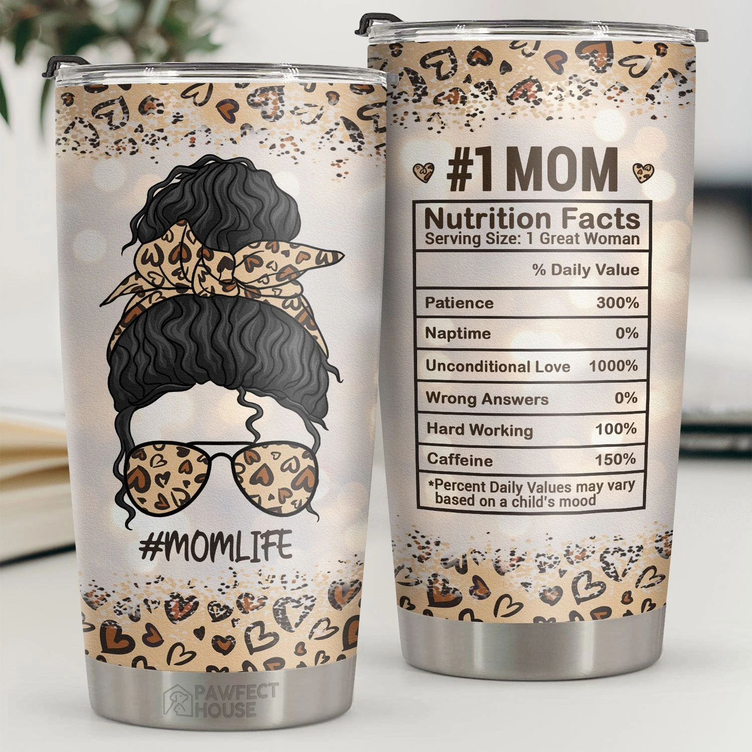 Mom Nutrition Facts - Tumbler - To My Mom, Gift For Mom, Mom Gift From Daughter And Son, Birthday Gift For Mom 1 Mom Nutrition Facts - Tumbler - To My Mom, Gift For Mom, Mom Gift From Daughter And Son, Birthday Gift For Mom