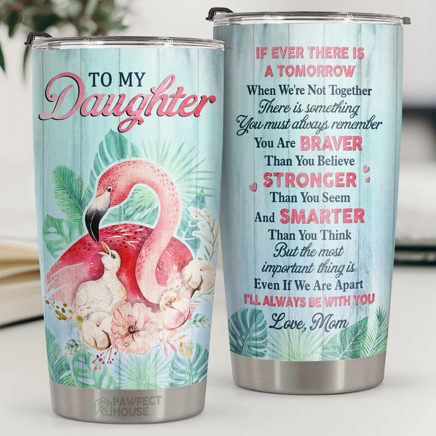 You Are Braver Than You Believe & Stronger Than You Seem - Tumbler - To My Daughter, Gift For Daughter, Daughter Gift From Mom, Birthday Gift For Daughter 1 You Are Braver Than You Believe & Stronger Than You Seem - Tumbler - To My Daughter, Gift For Daughter, Daughter Gift From Mom, Birthday Gift For Daughter