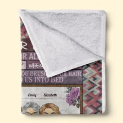 We Love You For All The Times - Family Personalized Custom Blanket - Mother's Day, Birthday Gift For Mom From Daughter -Pawfect House Store 3.1.3 Thumb 3 b0428c83 9f73 4d12 a1e7 9898cc2c1023