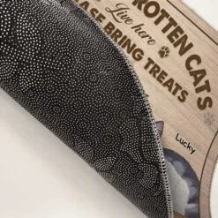 Beware, Spoiled Rotten Cats Live Here - Cat Personalized Custom Decorative Mat - Gift For Pet Owners, Pet Lovers -Pawfect House Store 3.1.4 Thumb 4 46d8bedf f500 4912 9d33 6f8b8c8e92cd