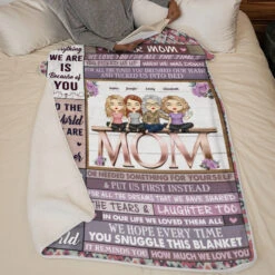 We Love You For All The Times - Family Personalized Custom Blanket - Mother's Day, Birthday Gift For Mom From Daughter -Pawfect House Store 3.1.4 Thumb 4 762b6860 3cea 4a8d a5d3 f4f25a04e65c