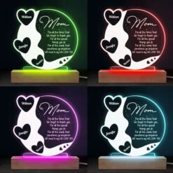Mom, We Love You - Family Personalized Custom Round Shaped 3D LED Light - Mother's Day, Birthday Gift For Mom -Pawfect House Store 3.1.4 Thumb 4 dda0adbd 4d5f 43d6 8462 e3a9ea105b16