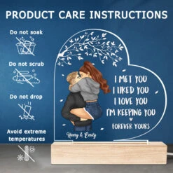 I Love You & Forever Yours - Couple Personalized Custom Heart Shaped 3D LED Light - Gift For Husband Wife, Anniversary -Pawfect House Store 3.THUMB 5 522f29ff a214 4446 8cd0 070a1c8acd5f