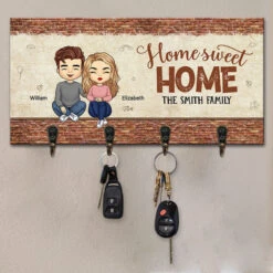 Our Home Sweet Home - Family Personalized Custom Key Hanger, Key Holder - Gift For Family Members -Pawfect House Store 3.THUMBNAIL1 4d3d57fc 534d 43c7 b033 30ef41a9768d