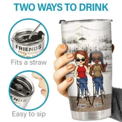 Friends May Come & Go, But Drunk Memories With Your Besties Last A Lifetime - Bestie Personalized Custom Tumbler - Gift For Best Friends, BFF, Sisters -Pawfect House Store 3.Thumb3 504d94c4 5b07 4447 958a 23b2df06821d