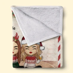 Here's Another Year Of Us Bonding Together - Bestie Personalized Custom Blanket - Christmas Gift For Best Friends, BFF, Sisters -Pawfect House Store 6. THUMB 2 0f2598bf 0131 4826 ac9f ed7dd59f4a3c