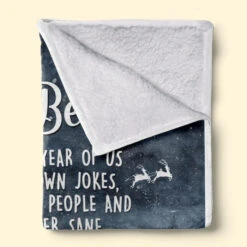 Here's Another Year Bonding Together - Bestie Personalized Custom Blanket - Christmas Gift For Best Friends, BFF, Sisters -Pawfect House Store 6. THUMB 2 e2f61353 15ee 4d57 ade9 4f3dd2debc1f
