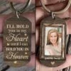 I'll Hold You In My Heart - Upload Image, Personalized Keychain