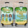 Memories Made Together Last A Lifetime - Gift For Bestie, Personalized Luggage Cover