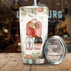 There Are Friends There Is Family - Gift For Bestie - Personalized Tumbler -Pawfect House Store 6. THUMBNAIL 2 4d45681e a402 45dd b7d7 a6b64246e62e