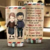 I Wish I Could Turn Back Time - Gift For Couples, Personalized Tumbler