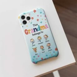 This Amazing Grandma Belongs To These Cool Kids - Gift For Mom, Grandma - Personalized Phone Case -Pawfect House Store 6. THUMBNAIL 2 cb80e890 23d9 449e b35e 09b3fe292255
