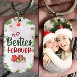 Being My Friend Is Really The Only Gift You Need - Upload Photo - Personalized Keychain -Pawfect House Store 6. THUMBNAIL 3 46397365 5a7e 4d71 8417 4c231d8de34f