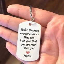 You're The Mum Everyone Wishes They Had, I'm Glad That You're Mine - Upload Image, Gift For Mom, Gift For Mom, Personalized Keychain -Pawfect House Store 6. THUMBNAIL 3 5137e5e1 7211 401c b760 3847b61d45b1
