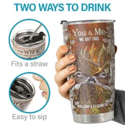 Never Forget How Special You Are To Me - Personalized Tumbler - To My Wife, Gift For Wife, Anniversary, Engagement, Wedding, Marriage Gift -Pawfect House Store 6. THUMBNAIL 3 c21dfbd4 fa1d 4b91 9d16 eed726dfaab8