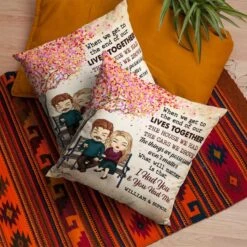 We Had Each Other - Gift For Couples, Personalized Pillow (Insert Included) -Pawfect House Store 6. THUMBNAIL 3 d077365e a4e8 4d16 b60e 7d119c9658fa
