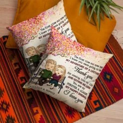 Thank You For Giving Me Love - Gift For Couples, Personalized Pillow (Insert Included) -Pawfect House Store 6. THUMBNAIL 3 daad79dc cbe3 4720 ba1f bd501046b45a