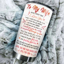 Never Forget That I Love You - Personalized Tumbler -Pawfect House Store 6. THUMBNAIL 3 fb12acce fce9 4b74 9851 35936a74d810