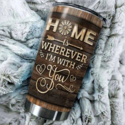 Home Is Wherever I'm With You - Upload Image, Gift For Couples - Personalized Tumbler 6 Home Is Wherever I'm With You - Upload Image, Gift For Couples - Personalized Tumbler -Pawfect House Store 6. THUMNAIL 3 1930ac12 51b3 4beb bf60 249056378664