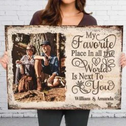 My Favorite Place - Upload Image, Personalized Horizontal Canvas -Pawfect House Store 6. THUMNAIL 3 72d45e7a 9459 40bf 9d80 e2a5238a6002