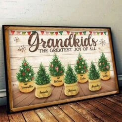 Grandkids - The Greatest Joy Of All - Personalized Horizontal Poster 10 Grandkids - The Greatest Joy Of All - Personalized Horizontal Poster -Pawfect House Store 6. THUMNAIL 3 c155084c 3d6d 474e babb 06687970d493