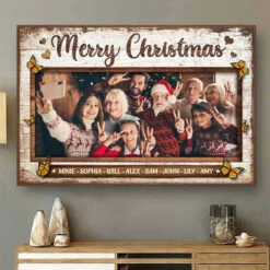 Together We Make A Family - Upload Image, Personalized Horizontal Poster