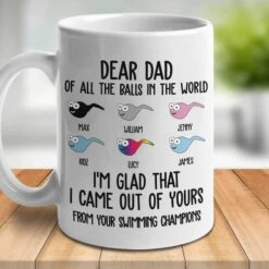 I'm Glad That I Came Out Of Yours - Personalized Mug -Pawfect House Store 6. THUmbnail 3 05b44141 8c3b 4b0f a889 59eda03eed46