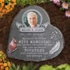 My Heart Is Filled With Memories - Personalized Memorial Stone, Human Grave Marker - Upload Image, Memorial Gift, Sympathy Gift