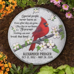 Nothing Can Break That Bond - Personalized Memorial Stone, Human Grave Marker - Memorial Gift, Sympathy Gift