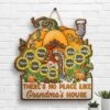 There's No Place Like Grandma's House - Personalized Shaped Wood Sign - Gift For Grandma, Grandparents