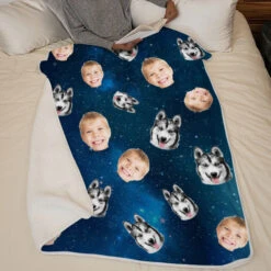 Colorful Life - Personalized Custom Blanket - Upload Image, Gift For Family, Christmas Gift -Pawfect House Store 6. Thumb 2 06ed4931 4336 4455 bfba a69d20c747fa