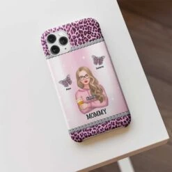 Grandma With Butterfly Grandkids - Gift For Mom, Grandma - Personalized Phone Case -Pawfect House Store 6. Thumb 3 1790f623 fb02 4120 90d2 a4a4edd27ce9