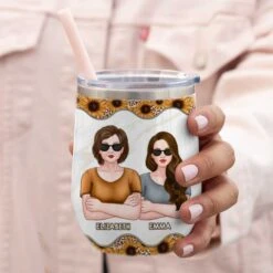 Oh Crap Like Mother Like Daughter - Gift For Mom, Grandma - Personalized Wine Tumbler -Pawfect House Store 6. Thumb 3 7f864e3e 978e 41d8 a8b0 024948958b6f