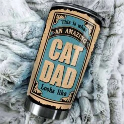 An Amazing Cat Dad - Personalized Tumbler - Gift For Dad -Pawfect House Store 6. Thumb 4 24cd4ce7 f42b 4051 b434 a4d7f783d2c4