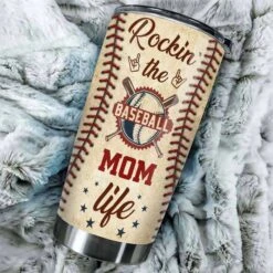 Rockin' The Baseball Mom Life - Gift For Mom, Personalized Tumbler -Pawfect House Store 6. Thumb 4 7ddf4fbe d2d4 43ef 8027 992a32e794c0