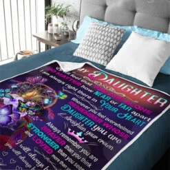 Never Feel That You're Alone - Family Blanket - Christmas Gift For Mother From Daughter -Pawfect House Store 6. Thumb 5 5b7e726d 37f0 492a ac02 978b73cc03e1