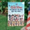 Happy 4th Of July For Dog Lovers - 4th Of July Decoration - Personalized Dog Flag