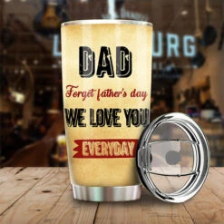Dear Dad We Love You Everyday - Personalized Tumbler - Gift For Dad, Gift For Father's Day -Pawfect House Store 6. Thumbnail 4 fa448def 71f2 4341 b525 247132e76cb2