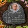 See Beyond The Sorrow - Personalized Memorial Stone, Human Grave Marker - Upload Image, Memorial Gift, Sympathy Gift