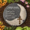Loved With A Love Beyond Feeling - Personalized Memorial Stone, Human Grave Marker - Memorial Gift, Sympathy Gift