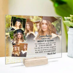We Are So Proud Of Everything You Have Accomplished - Upload Image - Personalized Acrylic Plaque -Pawfect House Store 6. thumb 3 2595688d e49d 43a4 8c2a 1493676cba26