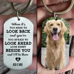 Look Right Beside You And I'll Always Be There - Upload Image, Personalized Keychain -Pawfect House Store 6. thumbnail 2 cb34321d fed2 4fa0 8519 17e3cdfd8cae