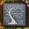A Limb Has Fallen From The Family Tree - Personalized Memorial Stone, Human Grave Marker - Memorial Gift, Sympathy Gift
