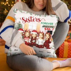 We're Sisters Forever - Bestie Personalized Custom Pillow (Insert Included) - Christmas Gift For Best Friends, BFF, Sisters -Pawfect House Store 6.THUMB4 35f11fe3 252b 4ac7 ac66 88fc7ac11d01