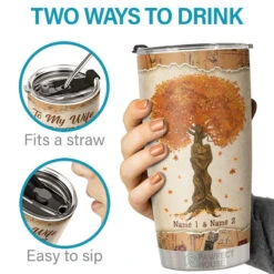 I Would Give You The Ability To See Yourself Through My Eyes - Personalized Tumbler - To My Wife, Gift For Wife, Anniversary, Engagement, Wedding, Marriage Gift -Pawfect House Store 6.THUMBNAIL 03 7c0b6527 9e61 4fd5 8d47 32f144674ecc