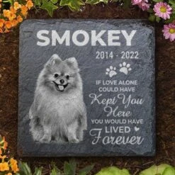 We Loved You Your Whole Life - Personalized Memorial Stone - Upload Image, Memorial Gift, Sympathy Gift