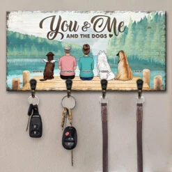 You, Me & Our Fur Babies - Personalized Key Hanger, Key Holder - Gift For Couples, Gift For Dog Lovers -Pawfect House Store 6.THUMBNAIL 2 3faec0bc f7a6 40ac b31b 6a12b3f385c0