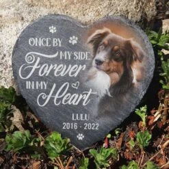 Custom Photo Cherished Memories, Endless Love - Memorial Personalized Custom Heart Shaped Memorial Stone - Sympathy Gift For Pet Owners, Pet Lovers -Pawfect House Store 6.THUMBNAIL 2 9466bf78 4359 44b5 9fbd 96adf82beab2 1