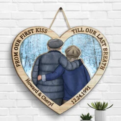 Till Our First Kiss Heart Shape Season - Personalized Shaped Wood Sign - Gift For Couples, Husband Wife -Pawfect House Store 6.THUMBNAIL 4 d4bdb489 c4d7 4683 804d 9c48ad6c4ed8