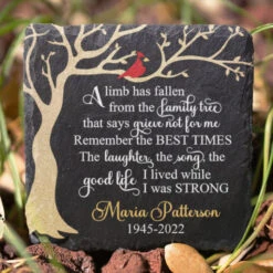 The Laughter, The Song, The Good Life I Lived While I Was Strong - Personalized Memorial Stone, Human Grave Marker - Memorial Gift, Sympathy Gift -Pawfect House Store 6.THUMBNAIL02 91a7978c 6193 4c00 b7fb 49405c6597dd